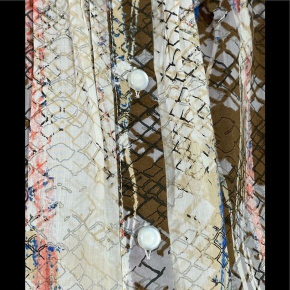 ESCADA SPORT - 100% COTTON SUMMERTIME BLOUSE. SIZE 38. EXCELLENT CONDITION !!B22 - Picture 9 of 16